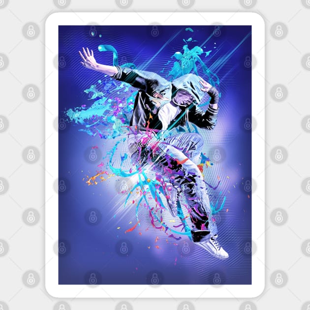 Take more chances, dance more dances ! Sticker by smashing_cool